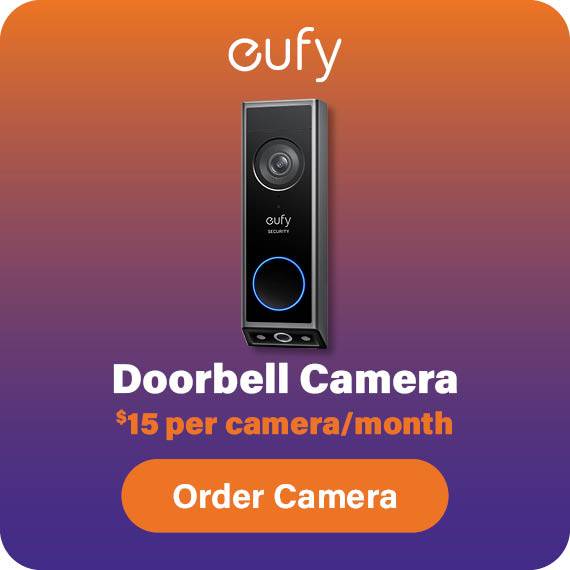 eufy Video Doorbell - $15/mo