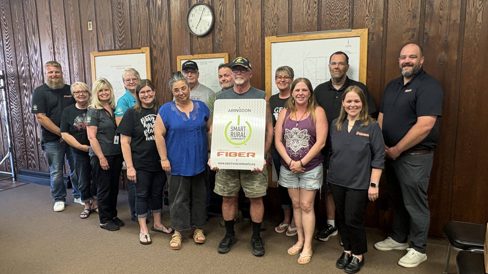 Smart Rural Community Signs Abingdon Recognized as a Smart Rural Community by Mid Century Fiber ...